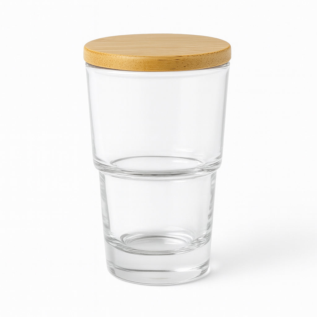 3oz Snow Globe Shot Glass - Custom