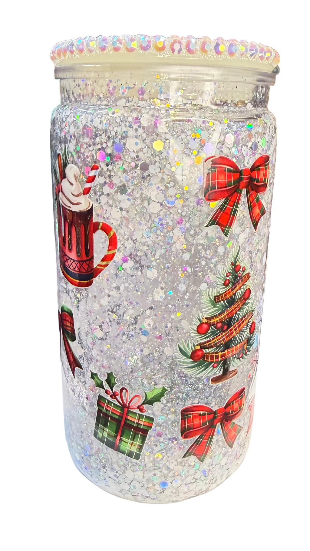 16 oz Snow Globe Cup