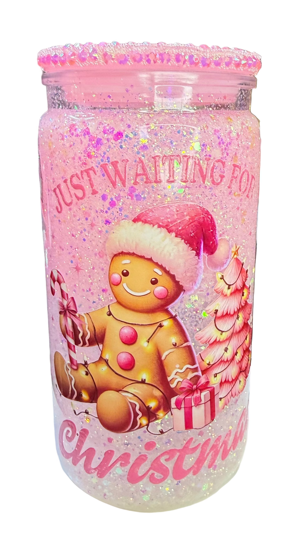 16 oz Snow Globe Cup