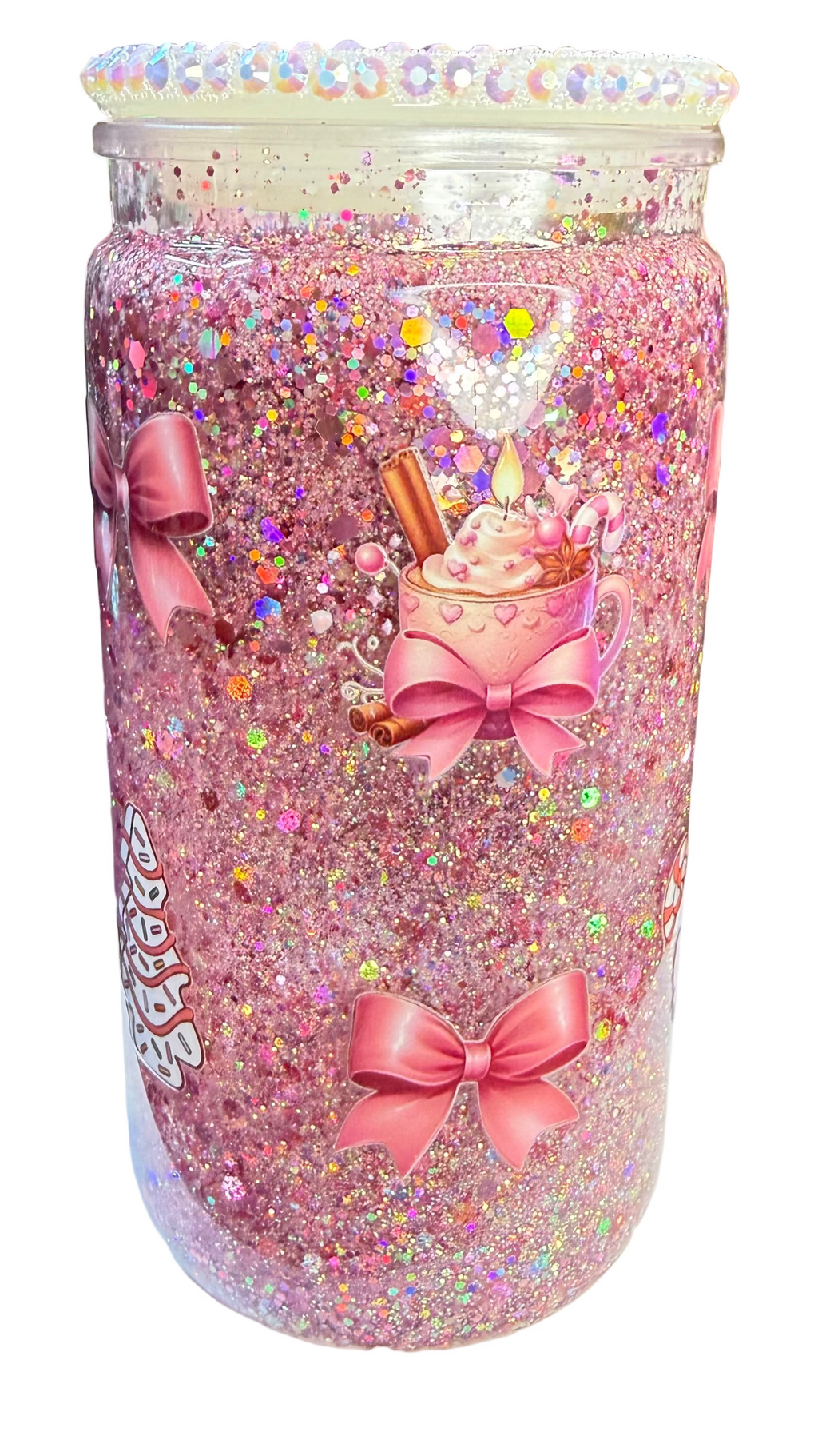 16 oz Snow Globe Cup